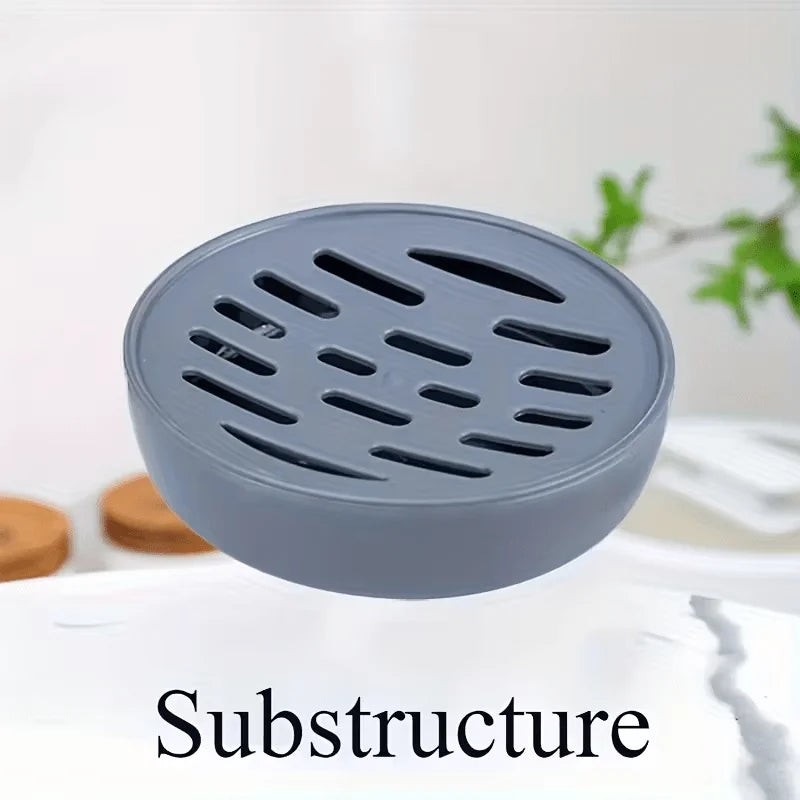 Dishwashing Brush With Soap Dispenser, Kitchen Scrub Brush Suitable For Dishes, Pans, Sinks, Cleaning With Holder Set